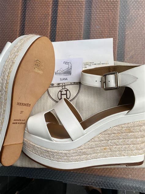 hermes espadrilles women|authentic espadrille for sale.